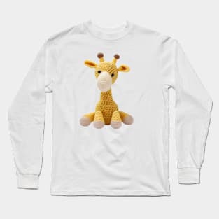 Crochet Giraffe Long Sleeve T-Shirt